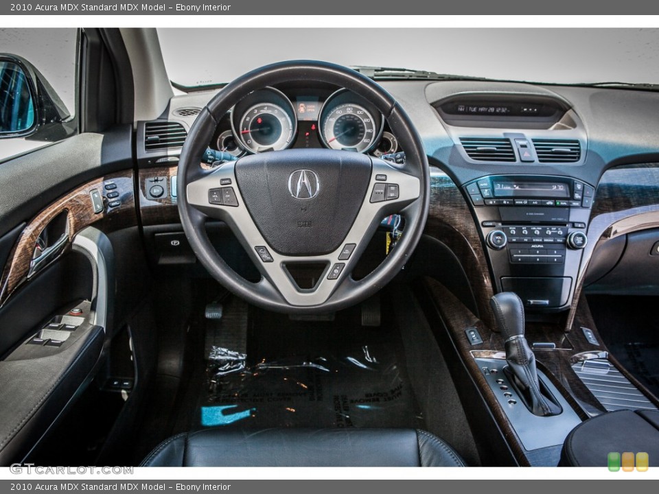 Ebony Interior Dashboard for the 2010 Acura MDX  #81623766