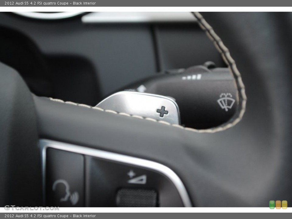 Black Interior Controls for the 2012 Audi S5 4.2 FSI quattro Coupe #81623814