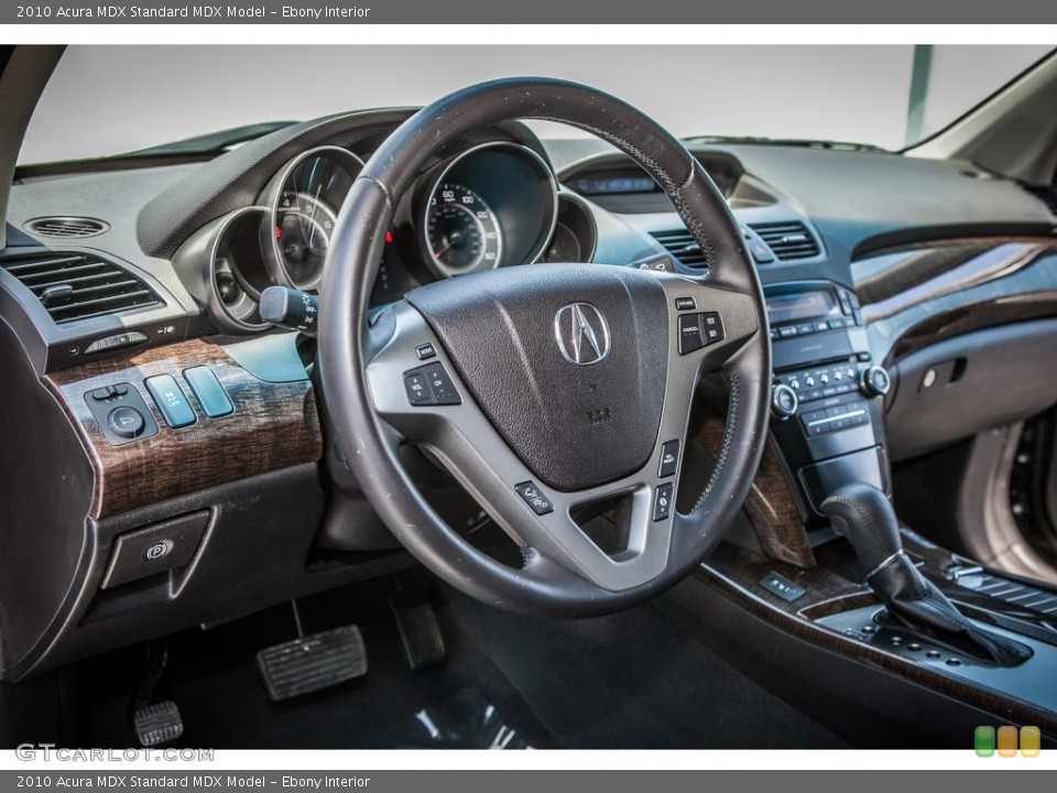 Ebony Interior Dashboard for the 2010 Acura MDX  #81624387