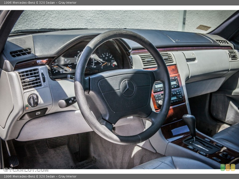 Gray Interior Dashboard for the 1996 Mercedes-Benz E 320 Sedan #81625872