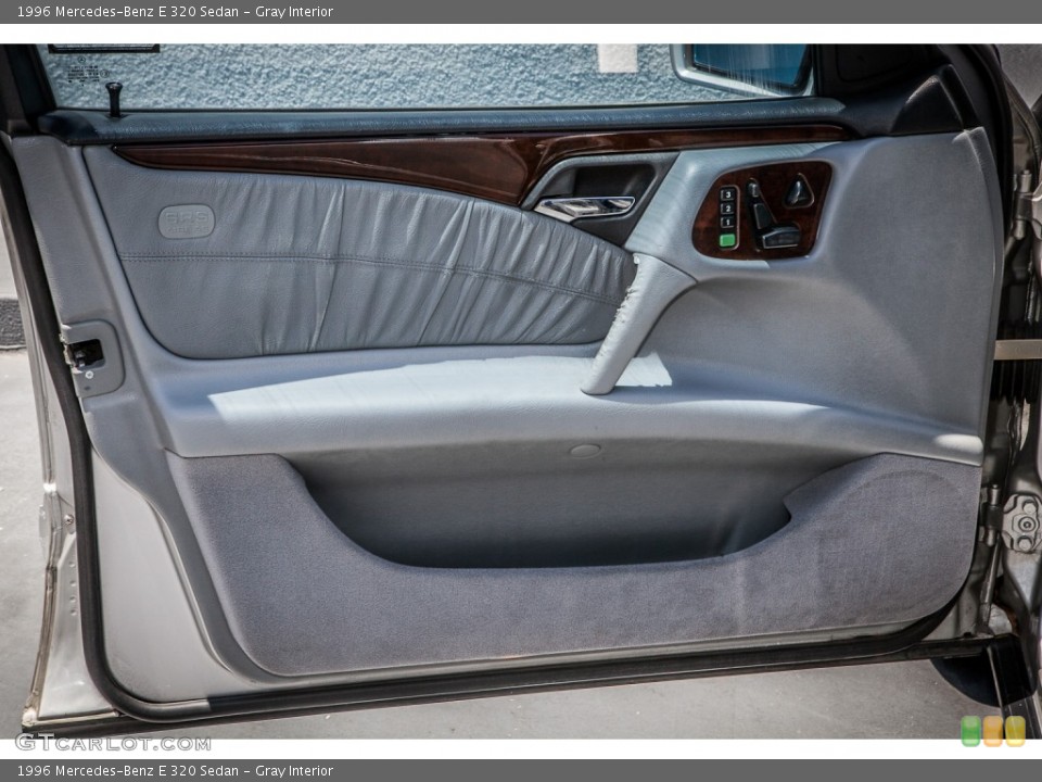 Gray Interior Door Panel for the 1996 Mercedes-Benz E 320 Sedan #81625914