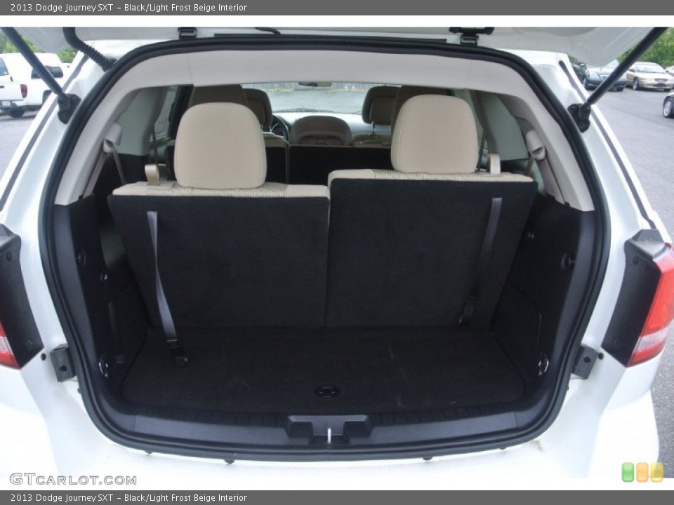 Black/Light Frost Beige Interior Trunk for the 2013 Dodge Journey SXT #81625952