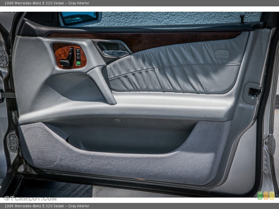 Gray Interior Door Panel for the 1996 Mercedes-Benz E 320 Sedan #81626110