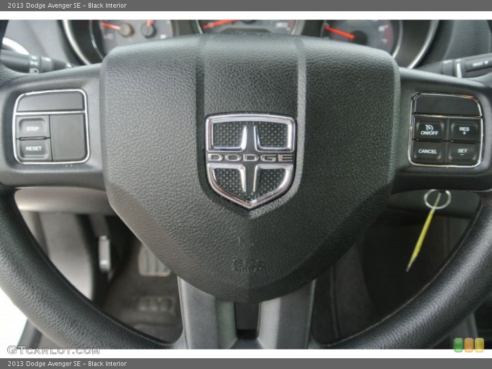 Black Interior Controls for the 2013 Dodge Avenger SE #81626357