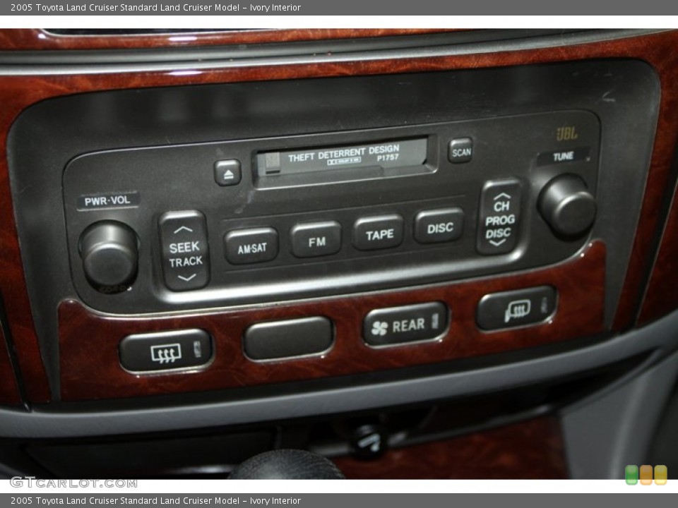 Ivory Interior Audio System for the 2005 Toyota Land Cruiser  #81626481