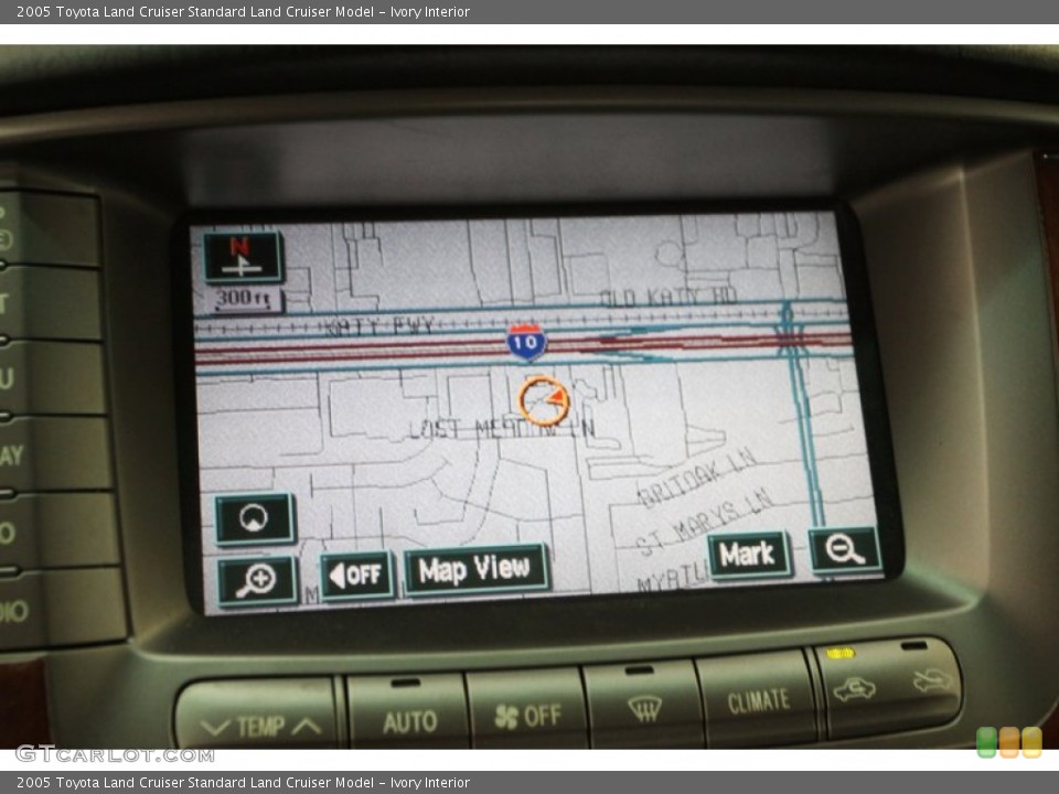 Ivory Interior Navigation for the 2005 Toyota Land Cruiser  #81626517