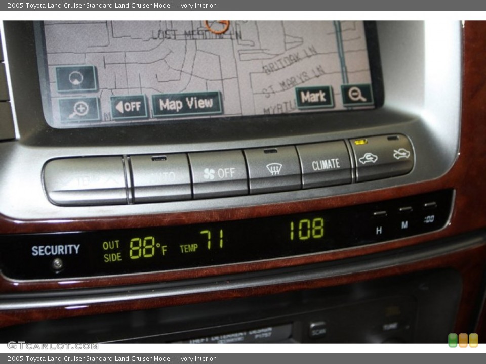 Ivory Interior Controls for the 2005 Toyota Land Cruiser  #81626556