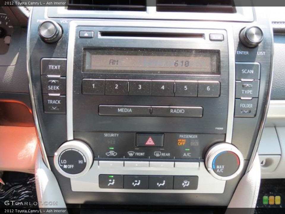 Ash Interior Controls for the 2012 Toyota Camry L #81626724