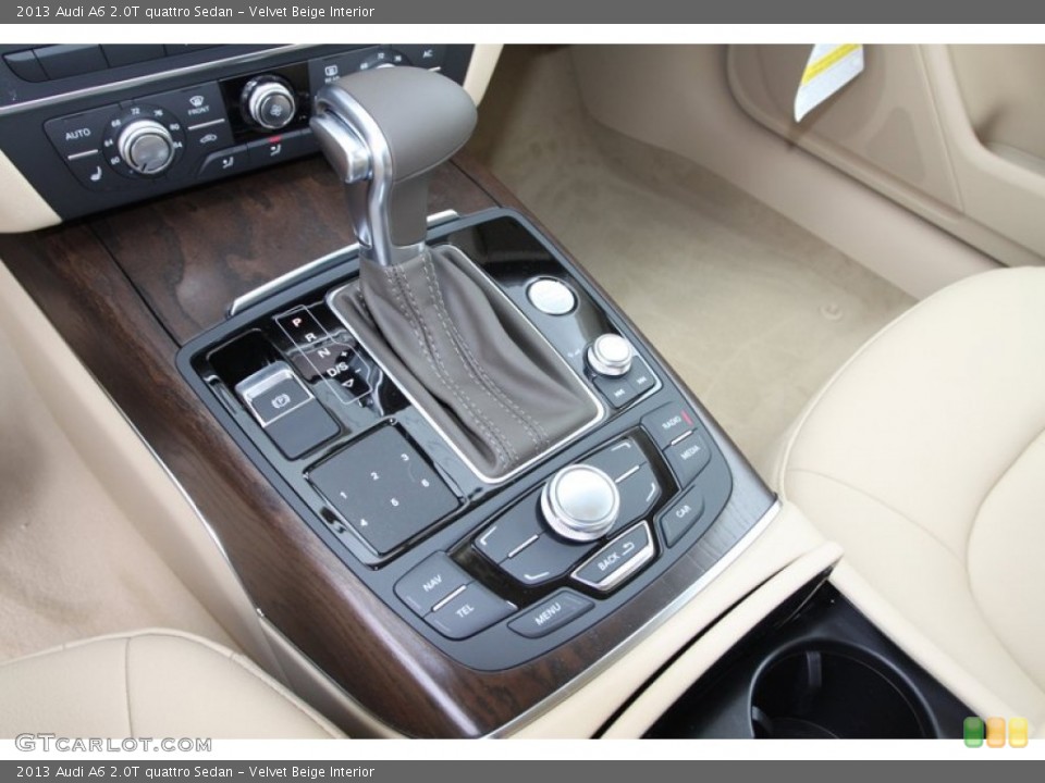 Velvet Beige Interior Transmission for the 2013 Audi A6 2.0T quattro Sedan #81627342