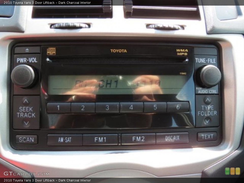 Dark Charcoal Interior Audio System for the 2010 Toyota Yaris 3 Door Liftback #81627738