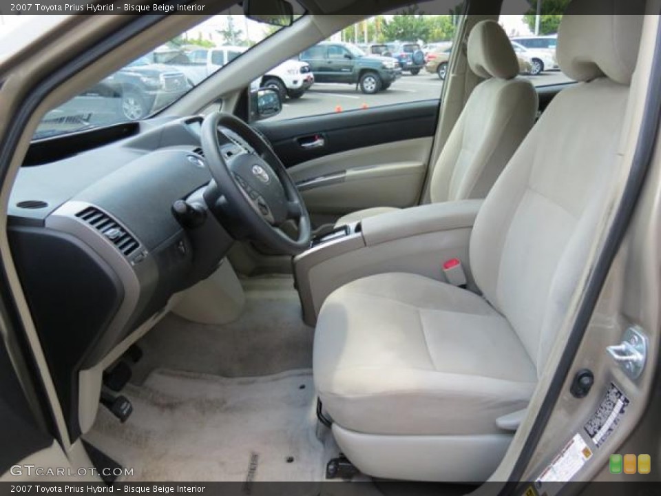 Bisque Beige Interior Photo for the 2007 Toyota Prius Hybrid #81628048