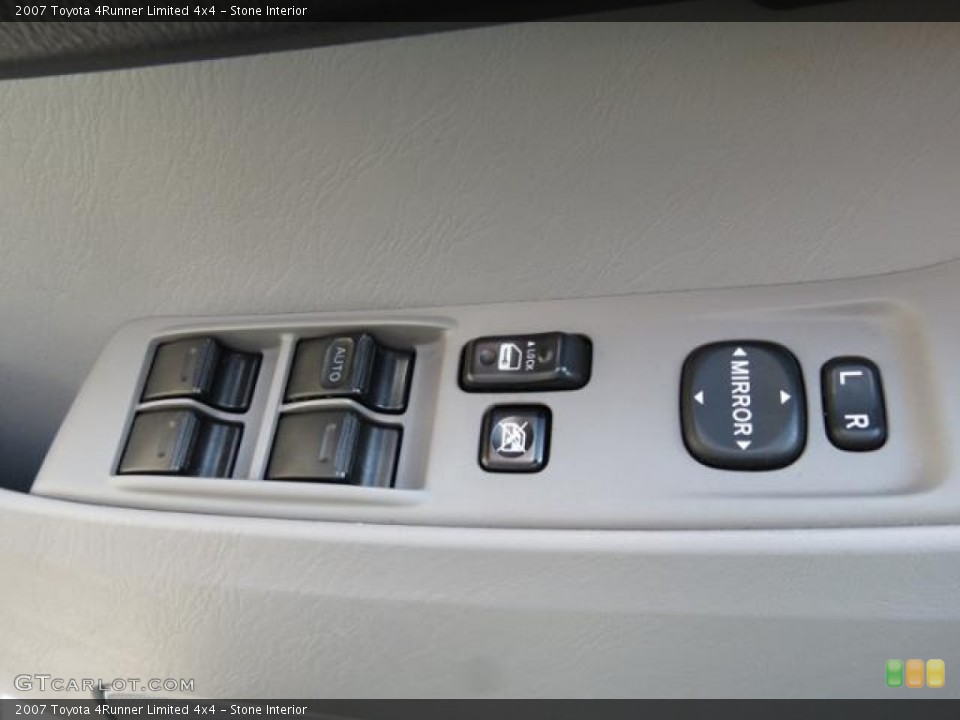 Stone Interior Controls for the 2007 Toyota 4Runner Limited 4x4 #81628503