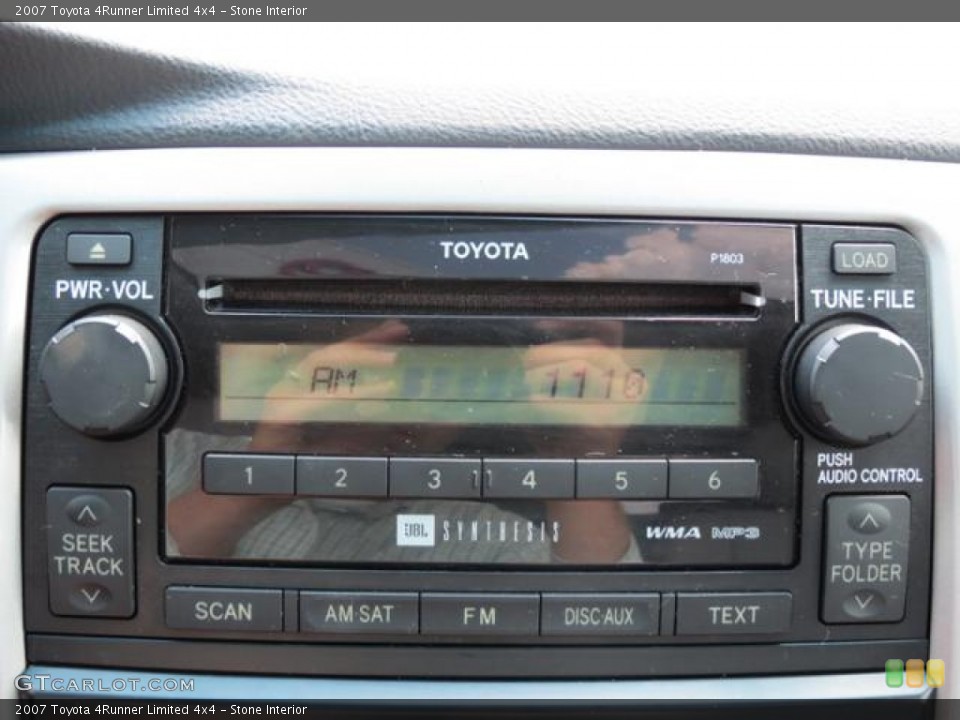Stone Interior Audio System for the 2007 Toyota 4Runner Limited 4x4 #81628563