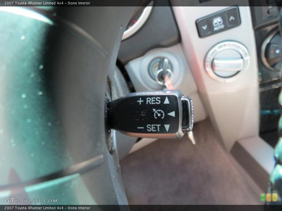 Stone Interior Controls for the 2007 Toyota 4Runner Limited 4x4 #81628625