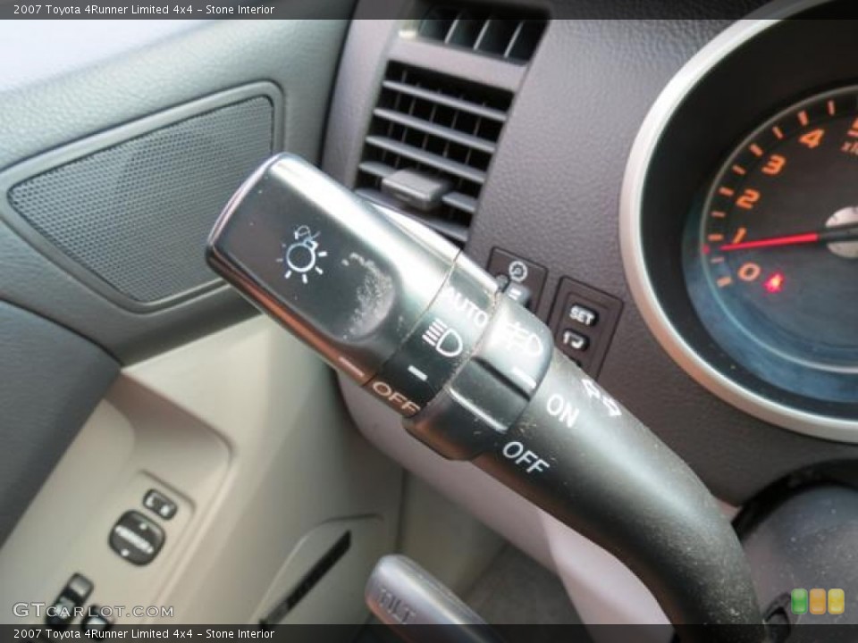 Stone Interior Controls for the 2007 Toyota 4Runner Limited 4x4 #81628636