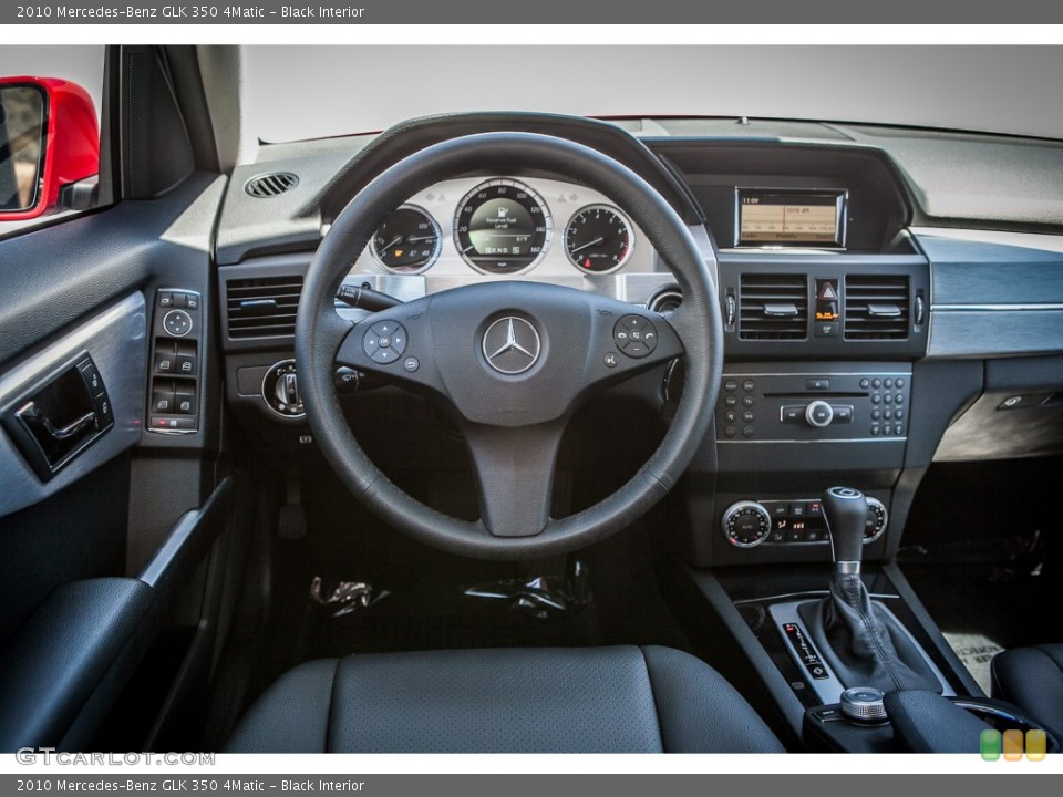 Black Interior Dashboard for the 2010 Mercedes-Benz GLK 350 4Matic #81628690