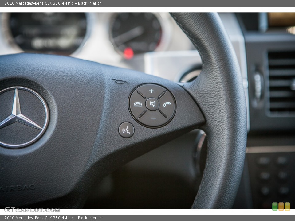 Black Interior Controls for the 2010 Mercedes-Benz GLK 350 4Matic #81629061