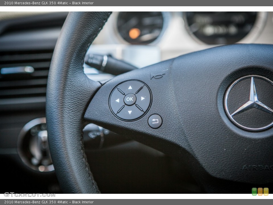 Black Interior Controls for the 2010 Mercedes-Benz GLK 350 4Matic #81629094