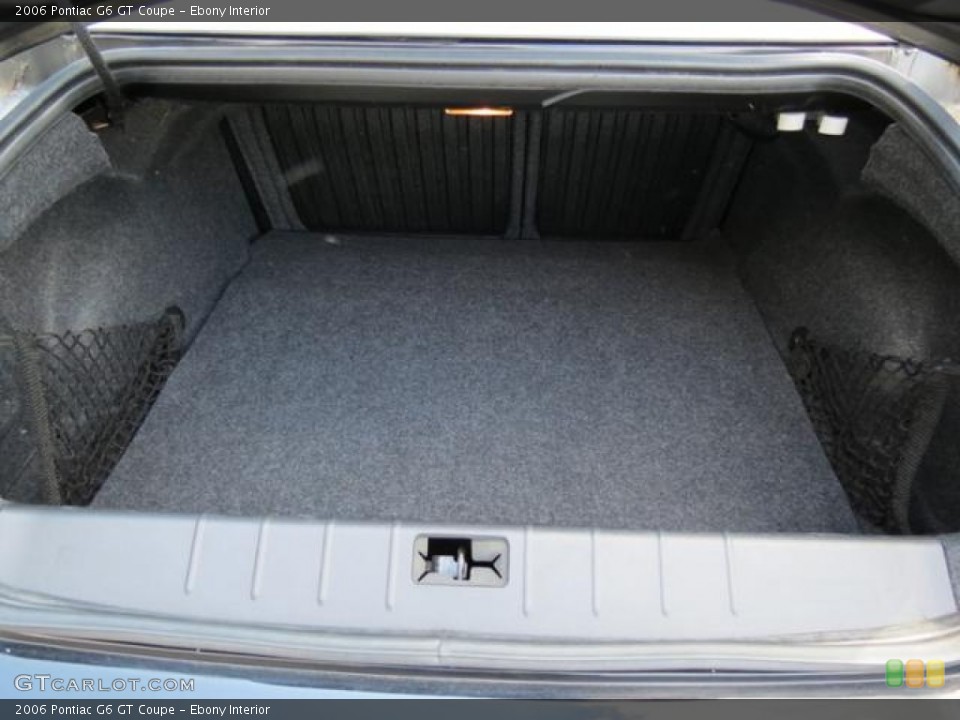 Ebony Interior Trunk for the 2006 Pontiac G6 GT Coupe #81629147