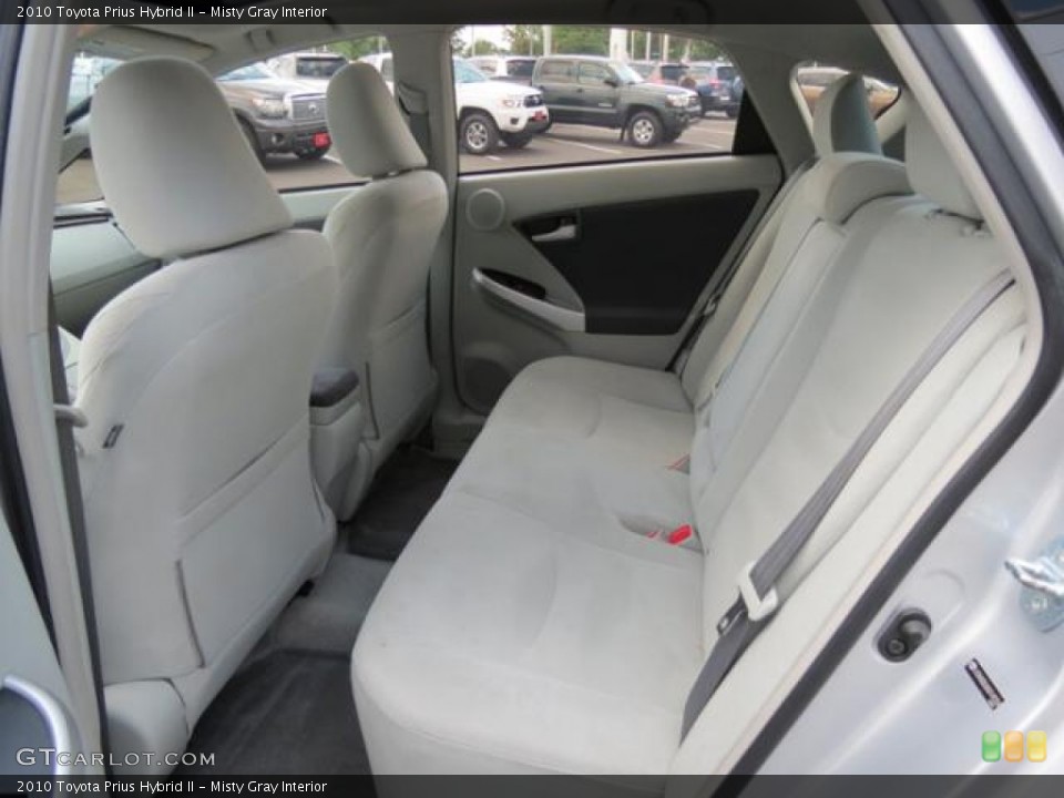 Misty Gray Interior Rear Seat for the 2010 Toyota Prius Hybrid II #81629692