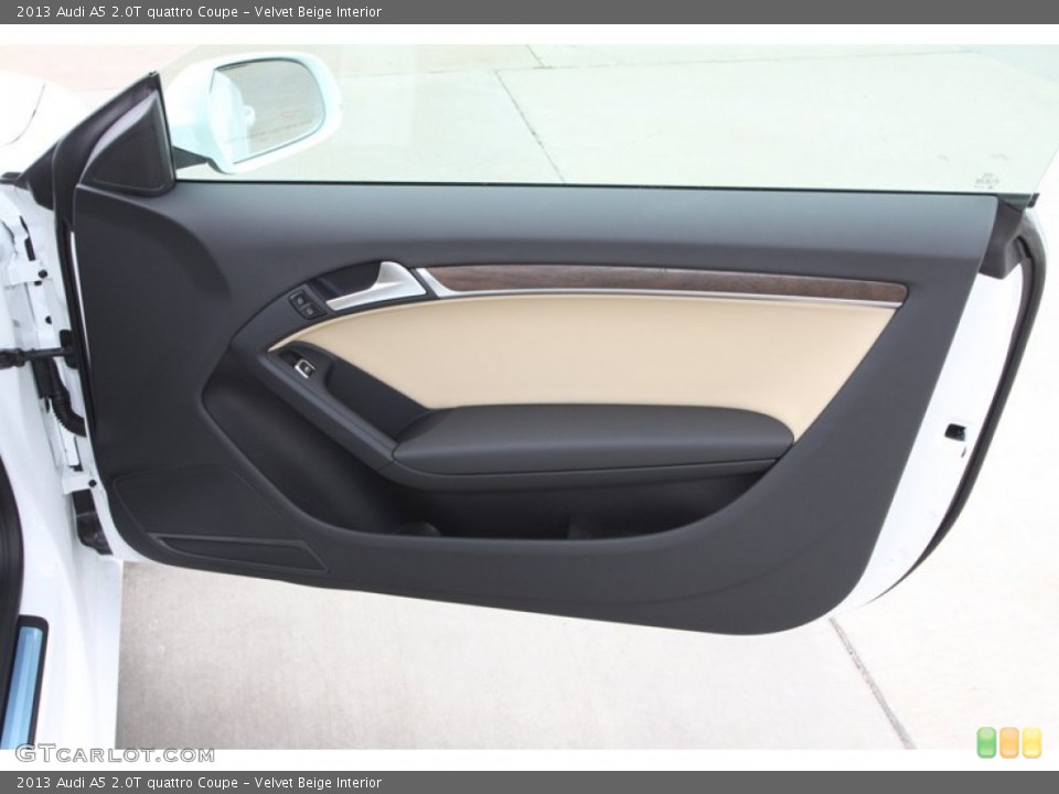 Velvet Beige Interior Door Panel for the 2013 Audi A5 2.0T quattro Coupe #81629862