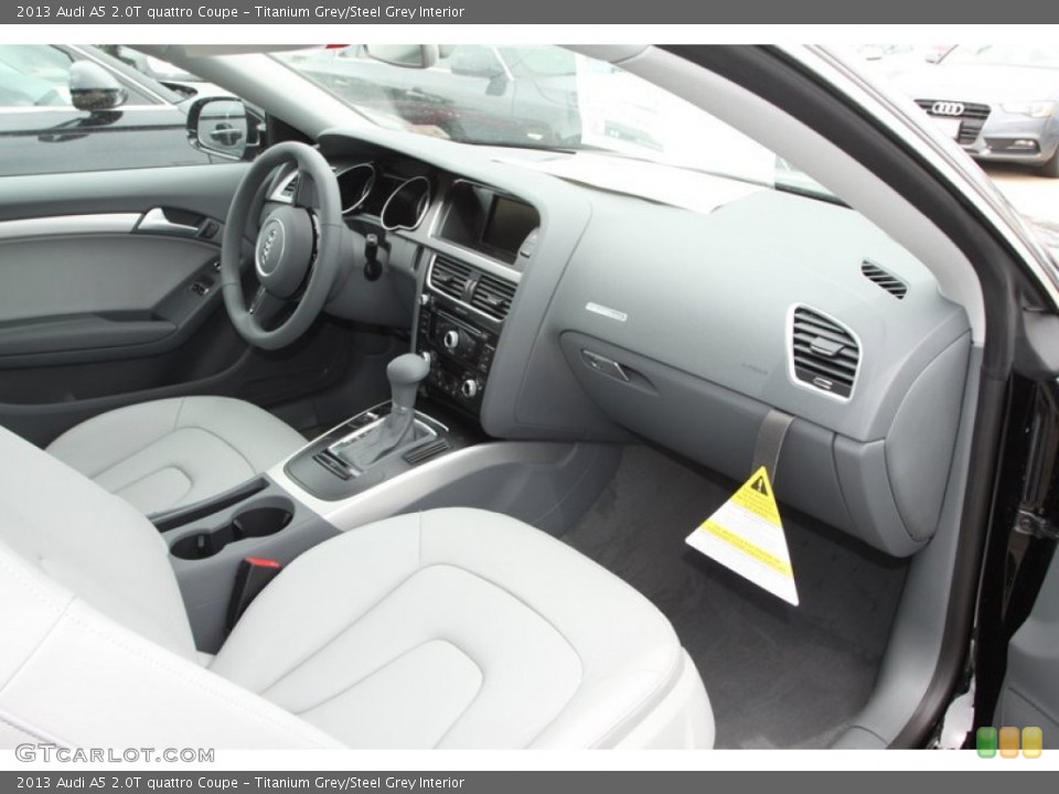 Titanium Grey/Steel Grey Interior Dashboard for the 2013 Audi A5 2.0T quattro Coupe #81630363