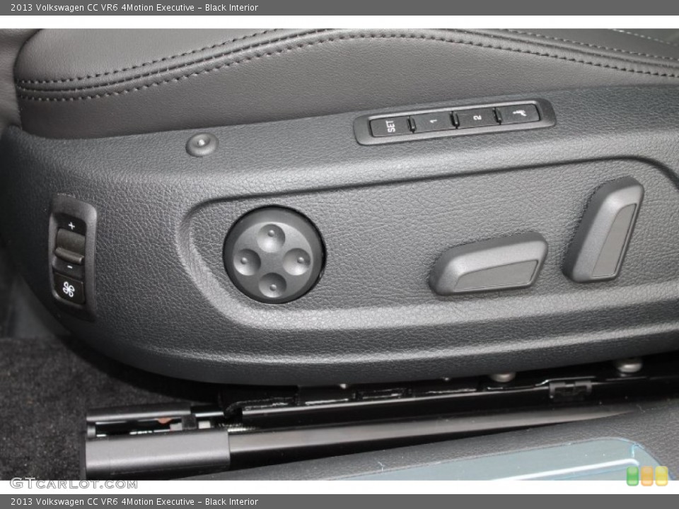 Black Interior Front Seat for the 2013 Volkswagen CC VR6 4Motion Executive #81630378