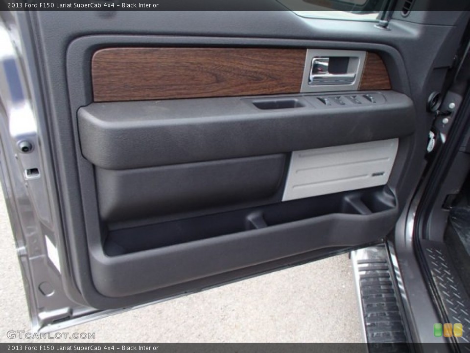 Black Interior Door Panel for the 2013 Ford F150 Lariat SuperCab 4x4 #81630963