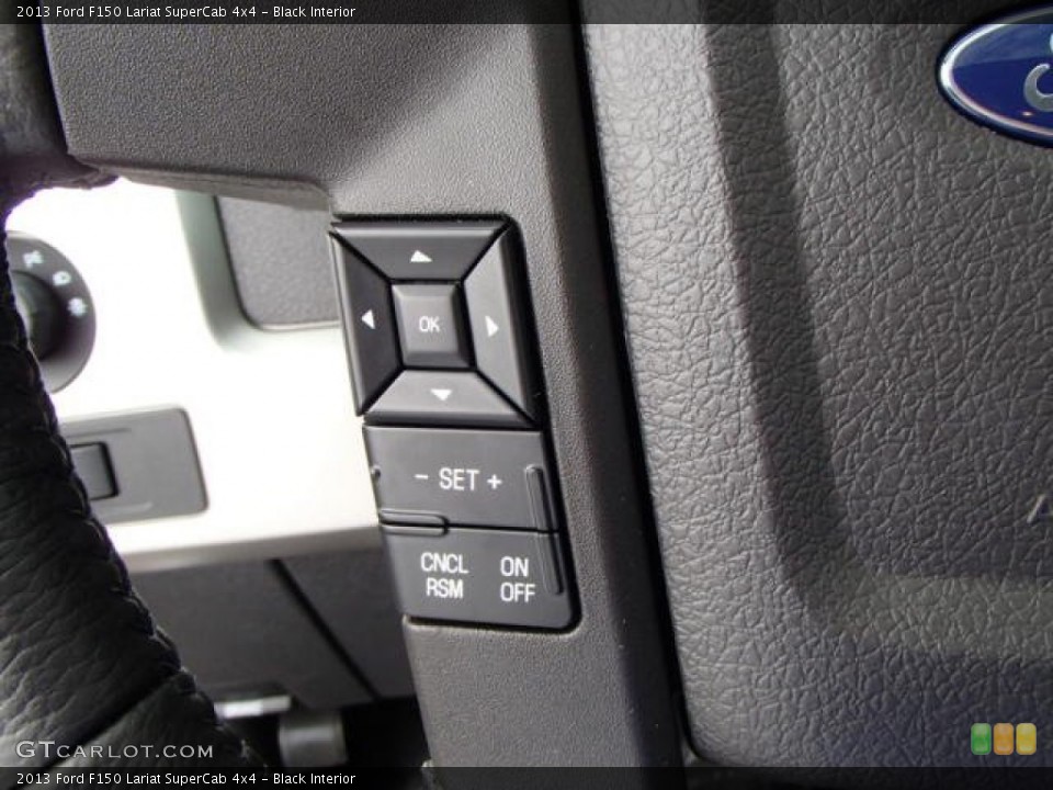 Black Interior Controls for the 2013 Ford F150 Lariat SuperCab 4x4 #81631065