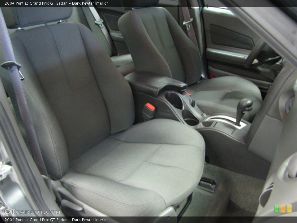 Dark Pewter Interior Front Seat for the 2004 Pontiac Grand Prix GT Sedan #81632065