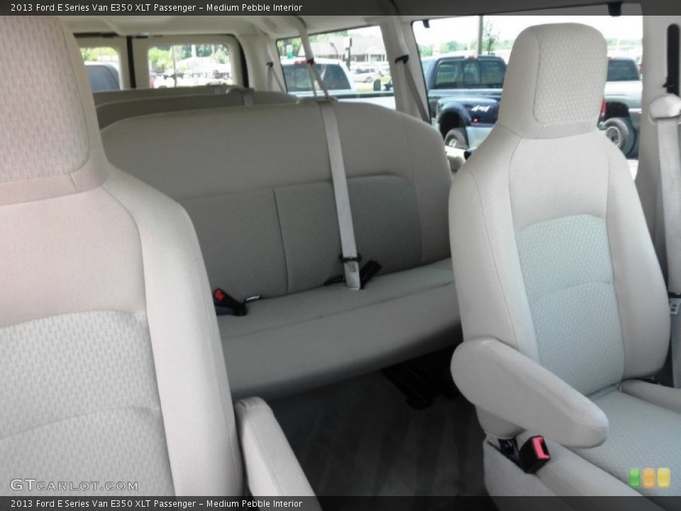 Medium Pebble Interior Photo for the 2013 Ford E Series Van E350 XLT Passenger #81636902