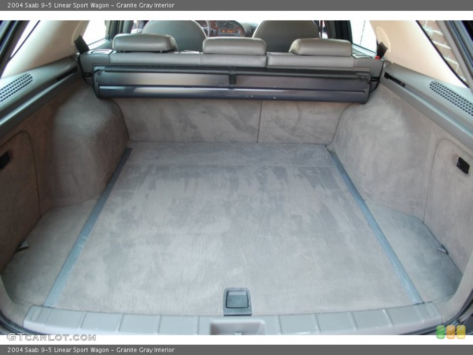 Granite Gray Interior Trunk for the 2004 Saab 9-5 Linear Sport Wagon #81639127