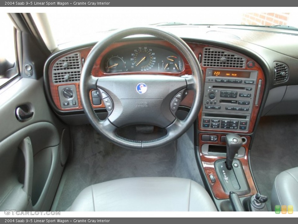 Granite Gray Interior Dashboard for the 2004 Saab 9-5 Linear Sport Wagon #81640510