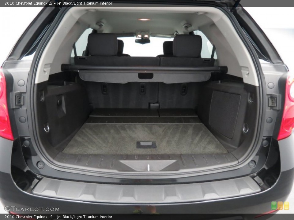 Jet Black/Light Titanium Interior Trunk for the 2010 Chevrolet Equinox LS #81643576