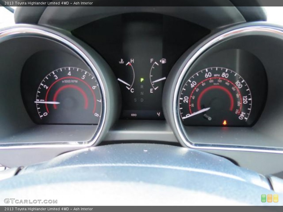 Ash Interior Gauges for the 2013 Toyota Highlander Limited 4WD #81645097
