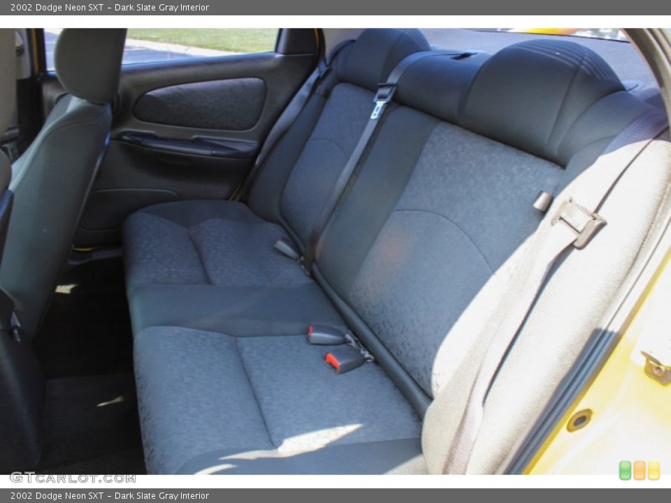 Dark Slate Gray Interior Rear Seat for the 2002 Dodge Neon SXT #81648054