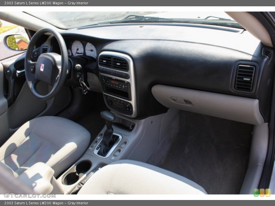 Gray Interior Dashboard for the 2003 Saturn L Series LW200 Wagon #81648787