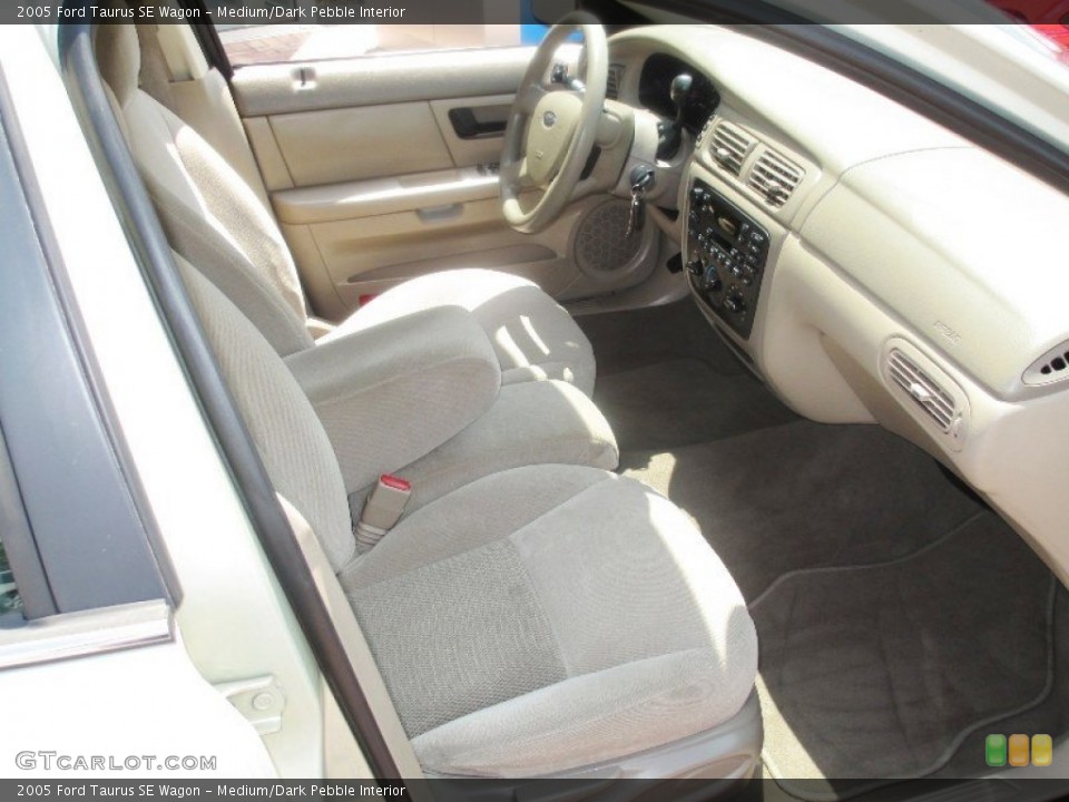 Medium/Dark Pebble Interior Front Seat for the 2005 Ford Taurus SE Wagon #81651459