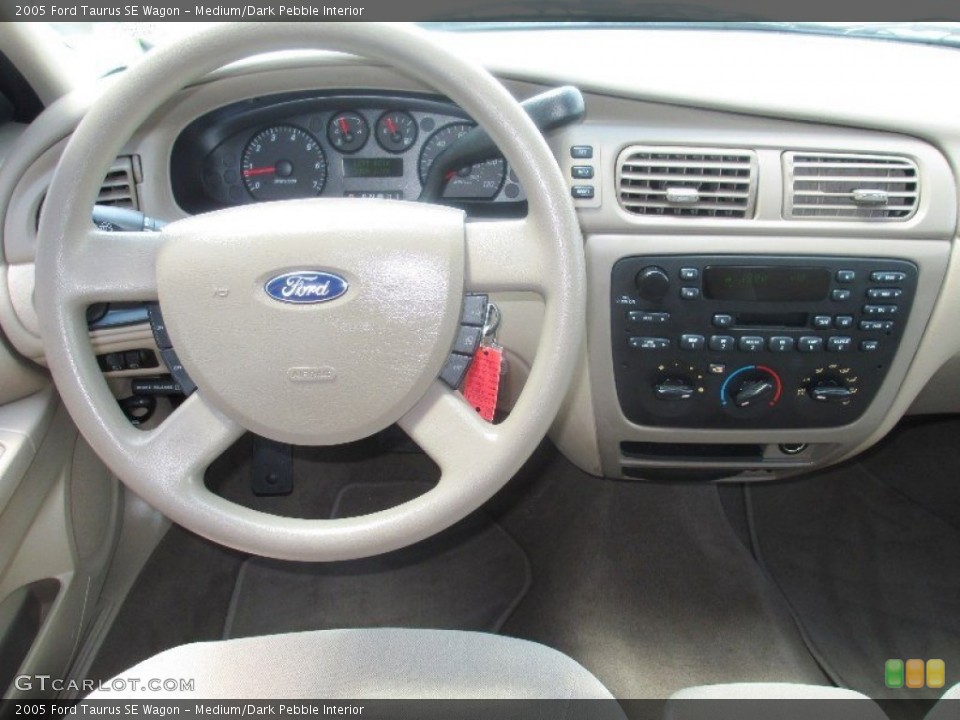 Medium/Dark Pebble Interior Dashboard for the 2005 Ford Taurus SE Wagon #81651487