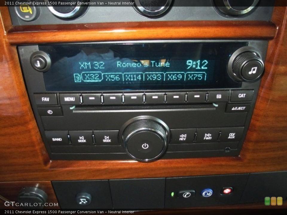 Neutral Interior Audio System for the 2011 Chevrolet Express 1500 Passenger Conversion Van #81652057