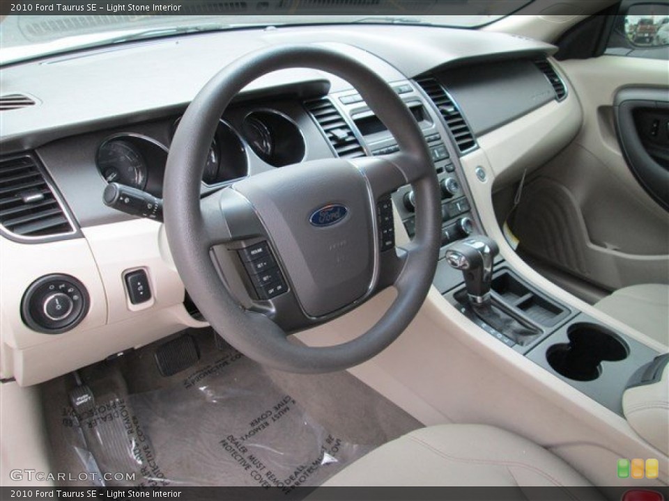 Light Stone Interior Dashboard for the 2010 Ford Taurus SE #81653005