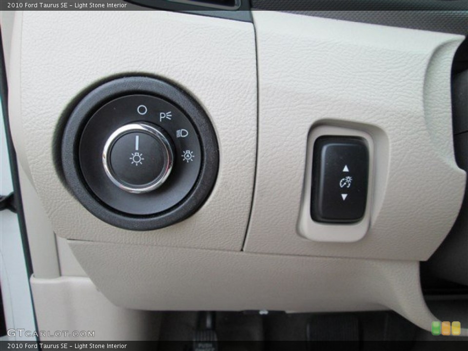 Light Stone Interior Controls for the 2010 Ford Taurus SE #81653044