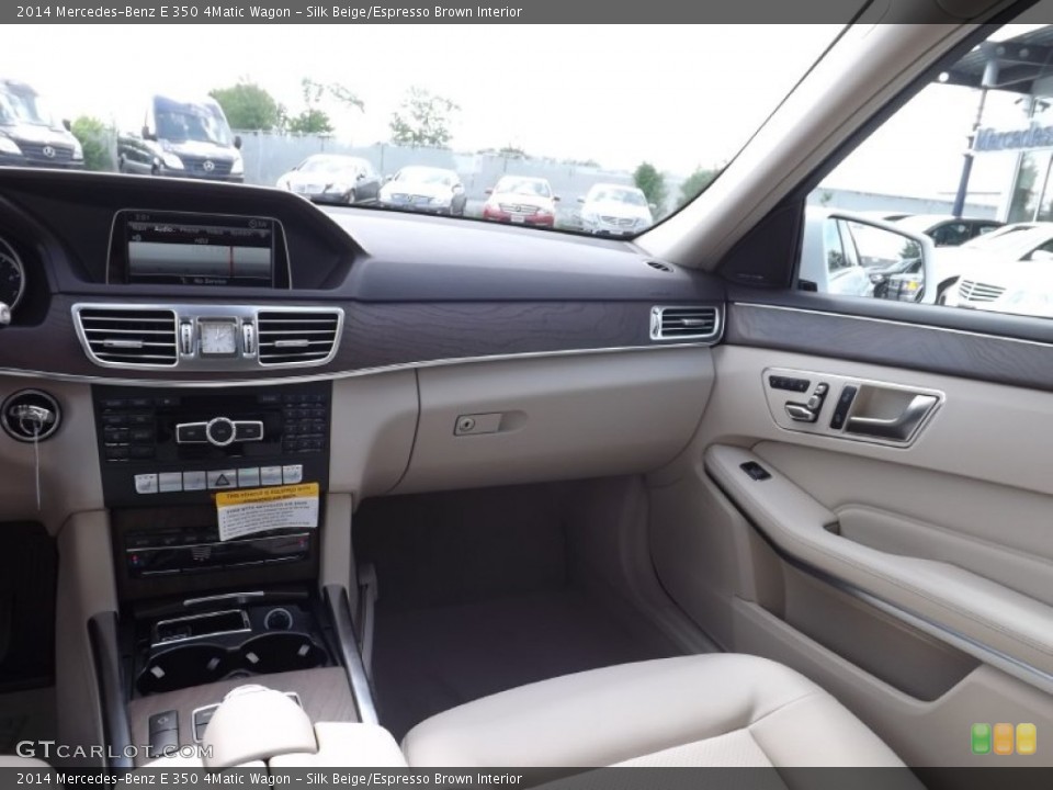Silk Beige/Espresso Brown Interior Dashboard for the 2014 Mercedes-Benz E 350 4Matic Wagon #81653086