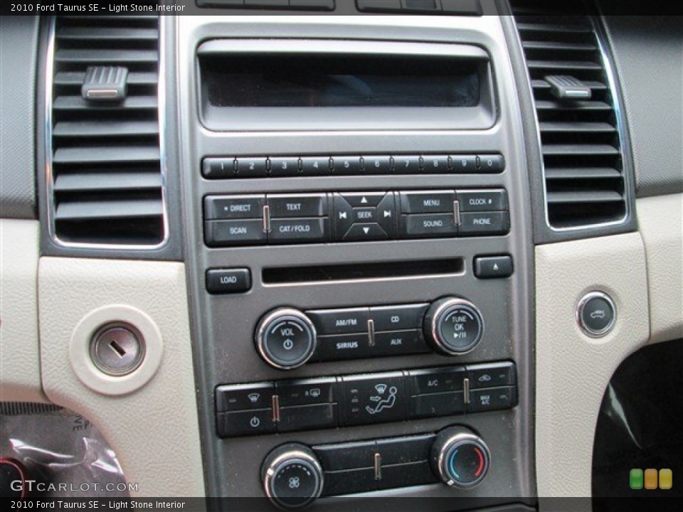 Light Stone Interior Controls for the 2010 Ford Taurus SE #81653090