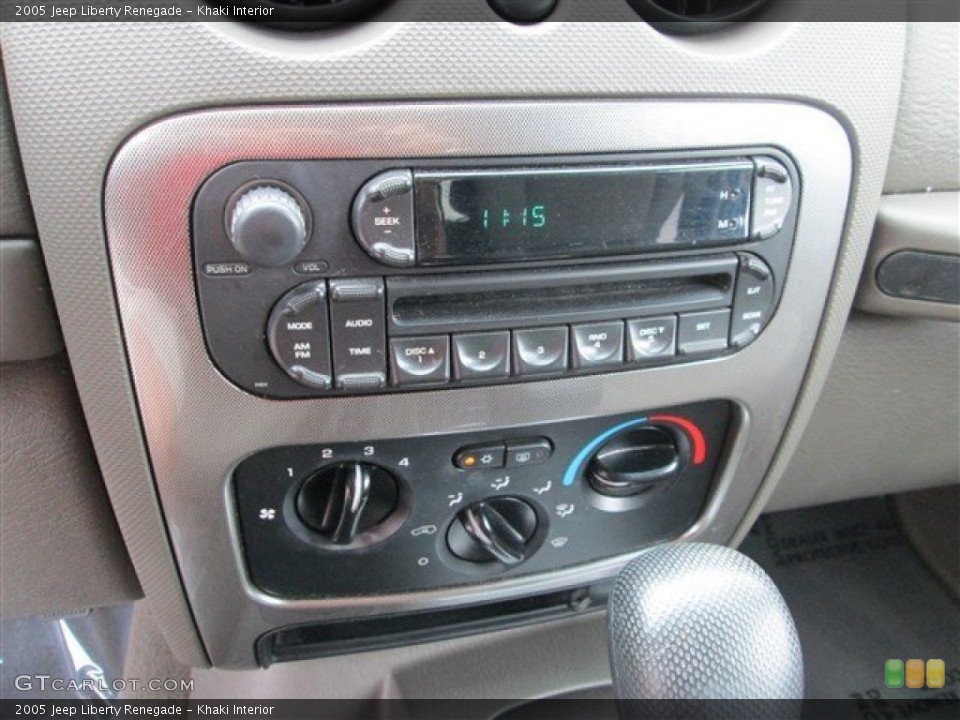 Khaki Interior Controls for the 2005 Jeep Liberty Renegade #81654396