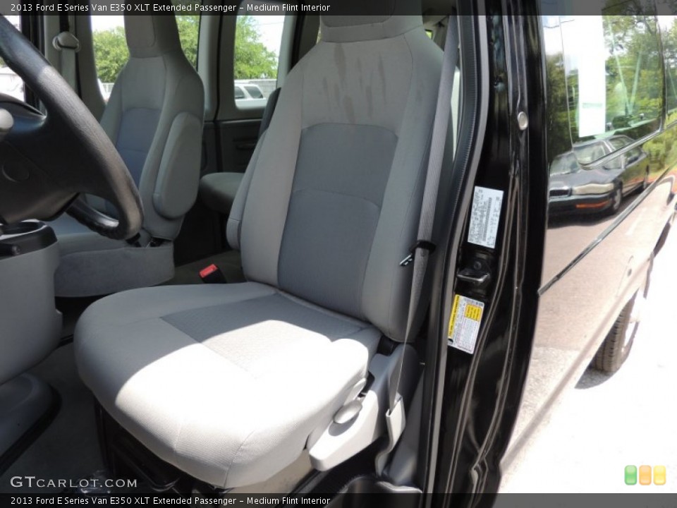 Medium Flint Interior Front Seat for the 2013 Ford E Series Van E350 XLT Extended Passenger #81654736