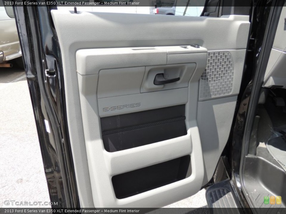 Medium Flint Interior Door Panel for the 2013 Ford E Series Van E350 XLT Extended Passenger #81654762