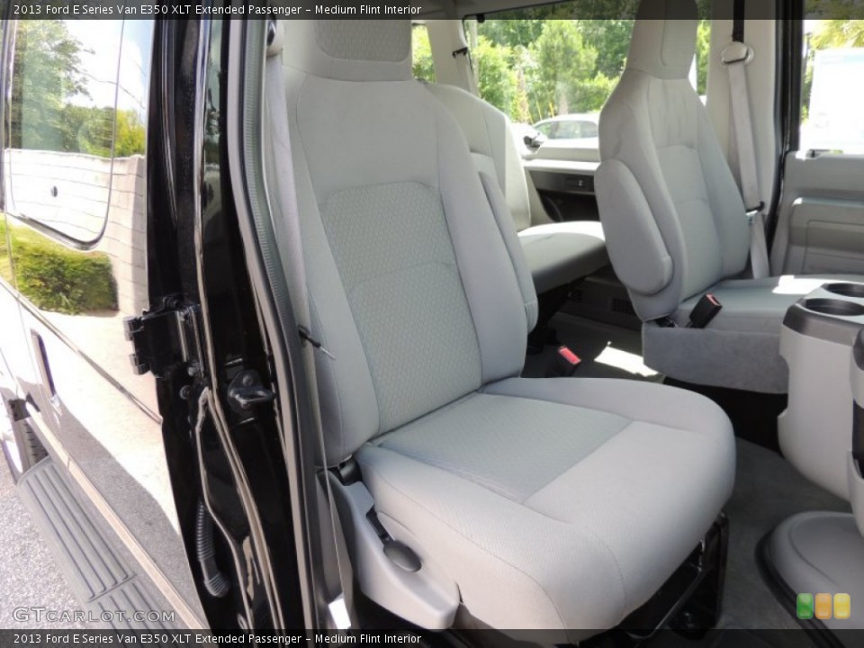 Medium Flint Interior Rear Seat for the 2013 Ford E Series Van E350 XLT Extended Passenger #81654785