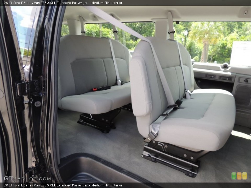 Medium Flint Interior Rear Seat for the 2013 Ford E Series Van E350 XLT Extended Passenger #81654840