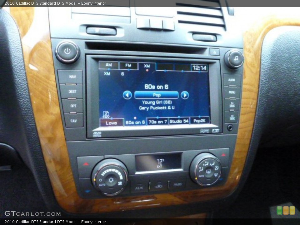 Ebony Interior Controls for the 2010 Cadillac DTS  #81661000